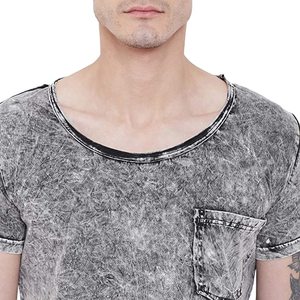 เสื้อยืดคอกลมผู้ชายแบบสปอร์ต รุ่น ZBA-0001 ผ้าคอตตอน/โพลีเอสเตอร์  ลายเรียบ  โลโก้ด้านหน้า  ขายส่ง SPORTLICH WEAR - Product Image 6