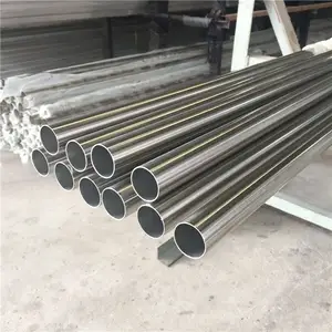 Pipe 201 202 301 304 304L 321 316 316L.1/4 Stainless Steel Factory Customized Seamless Round ASTM 18mm Titanium Tubes Seamless