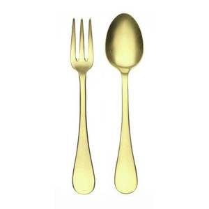 Cuillère en acier inoxydable, fourchette en acier inoxydable, ensemble cuillère et fourchette, ensemble de couverts, ensemble d'argenterie, cuillère de table - Product Image 4