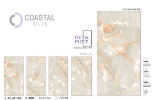 กระเบื้องปูพื้นพอร์ซเลนวิทริฟายด์ขนาด 600x1200 มม. หนา 9 มม. กันลื่น ต้านเชื้อแบคทีเรีย ทนกรด ทนการสึกหรอ ทนความร้อน ป้องกันไฟ - Product Image 3
