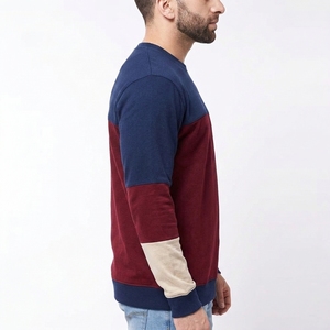 T-shirts thermiques à manches longues pour hommes, décontractés, respirants, à séchage rapide, pour la salle de sport, le fitness, les entraînements, couleur unie, polyester/coton - Product Image 2