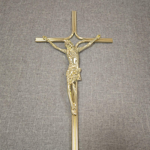 Croix de cercueil en alliage de zinc de style européen pour la décoration, accessoires funéraires - Product Image 2