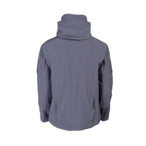 Vente en gros Veste Softshell Imperméable pour Homme 2025 Tissu à Séchage Rapide Respirant Motif Imprimé Décontracté Grande Taille Fermeture Éclair Unisexe - Product Image 5