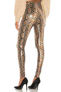 OEM 2026 Pantalones Leggings Elásticos de Piel Sintética PU con Estampado de Serpiente para Mujer, Ajustados y Sexys, con Muestra Gratis - Product Image 2