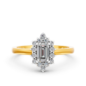 Anillo de Oro Sólido de 14K, 9K, 10K y 18K con Diamante de Laboratorio, Certificado IGI, RJC, ODM, OEM, Fabricante de Joyería Fina Ética, Venta al Por Mayor R101862 - Product Image 2