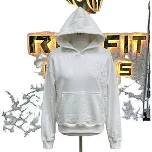 เสื้อฮู้ดซิปพรีเมียมสั่งทำพิเศษ ผ้าฝ้าย 100% ระบายอากาศได้ดี เป็นมิตรกับสิ่งแวดล้อม พิมพ์ลายดิจิทัล เสื้อฮู้ดฤดูหนาว ผู้จำหน่ายขายส่ง - Product Image 4