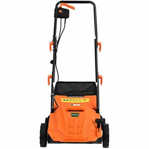 Aireador de Césped Eléctrico Naranja de 13 Pulgadas con Bolsa de Recolección y Cuchillas Extraíbles, Aireadores de Césped Manuales - Product Image 2