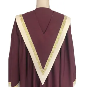 Vestimenta Sacerdotal Moderna de Alta Calidad, Túnica Blanca para Celebrante, Estola sin Mangas Estampada, Personalizable, Unisex, Transpirable - Product Image 6