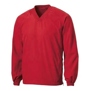 Camisa Cortavientos para Hombre, Cuello en V, Estilo Raglán, Deportiva, Personalizada, Ligera e Impermeable - Product Image 1