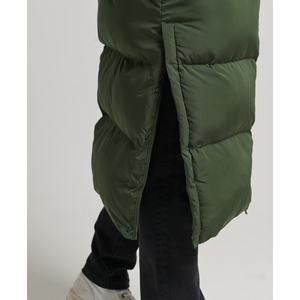 High Quality Men's Winter Puffer <b>Jacket</b> with Stand Collar <b>Canvas</b> Fabric Waterproof Customizable Design Men Puffer <b>Jackets</b> - Product Image 4
