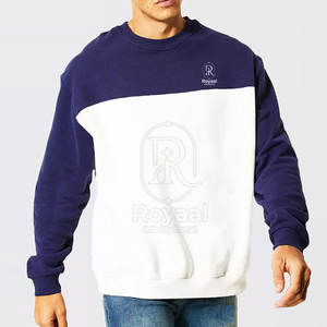 Sweat-shirt pour homme en coton 100% de haute qualité, prix bas, vente chaude, dernier design, sweat-shirt basique pour homme, taille oversize - Product Image 3