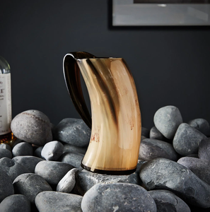 Taza de Cerveza de Cuerno de Búfalo de Lujo, Auténtica y Personalizada, a los Mejores Precios - Product Image 2