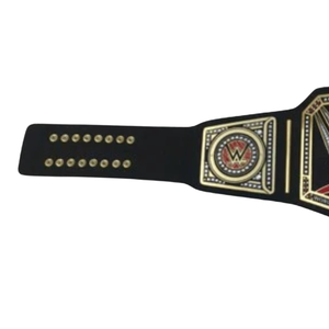 Cinturón de Campeonato WWE Personalizable de Alta Calidad en Negro y Dorado, Cinturón Deportivo Personalizado, Ediciones de Colección - Product Image 3