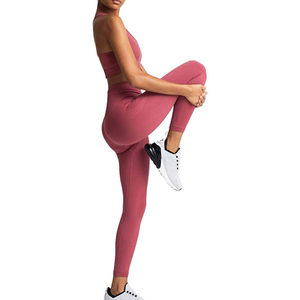 Conjunto de Ropa Deportiva de Yoga de 2 Piezas para Mujer, Precio al por Mayor, Impresión Personalizada de Alta Calidad, Peso Ligero - Product Image 5