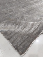 Tapis en coton texturé floral moderne noué à la machine de haute qualité pour la vente en gros - Tapis moelleux lavable à poils fins de 10-12 mm pour usage domestique
