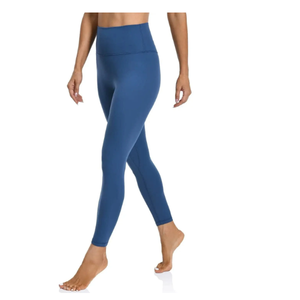 Leggings de Yoga de Cintura Alta para Mujer, con Diseño Curvo en la Espalda, de Spandex/Nailon, Transpirables y Elásticos, para Entrenamiento y Fitness - Product Image 2
