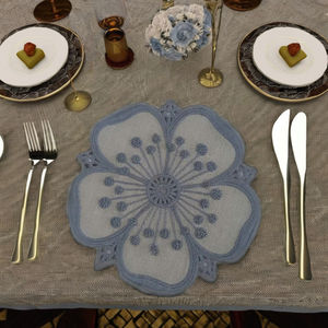 ที่รองแก้วลายนูนสุดหรูลายทอออร์แกนิกใช้ในร้านอาหารและโรงแรมพร้อมรับคำสั่งซื้อจำนวนมาก - Product Image 1