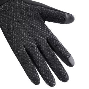 Pantalla táctil impermeable silicona Gel Palma forro polar invierno calentamiento ciclismo correr guantes nuevo aspecto - Product Image 3