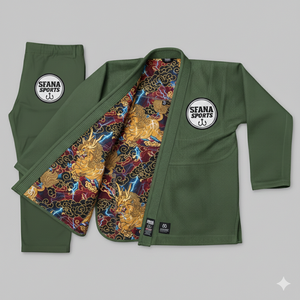 Kimono de Jiu-Jitsu Brésilien Professionnel (BJJ Gi) en Tissu Perlé 100% Coton Durable et Écologique pour Hommes et Femmes – Idéal pour l'Entraînement - Product Image 5