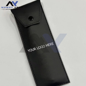 Professional Mens Beauty Straight Edge Razor with Black <b>Slide</b> Lock Eyebrow Shavette & Barber Shaving Razor for Salon Grooming - Product Image 4