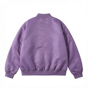 Veste bomber d'hiver pour homme de qualité supérieure, épaisse, chaude et confortable, avec fermeture éclair, veste décontractée élégante pour le streetwear, les voyages et les activités de plein air - Product Image 3