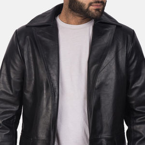 Vestes en cuir véritable en gros - Personnalisables OEM/ODM, option de logo frontal, coupe-vent et chauffantes pour détaillants et boutiques - Product Image 3