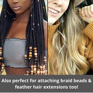 Precision Loop Needle For Hair Extension Installation Professional <b>Threading</b> <b>Tool</b> For Salon And Hair Styling Applications - Product Image 5