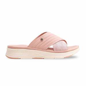 Pantoufles de sport habillées roses PU0361 - Product Image 4