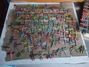 Décoration animale en bois gourmande avec incrustations, accessoire pour la faune, pour supermarchés internationaux et partenaires de vente au détail de luxe – Disponible dès maintenant - Product Image 4