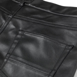 Motorcycle Protective Leather Textile Pants Windproof & Abrasion Resistant <b>Men</b> Leather Textile Pants - Product Image 6