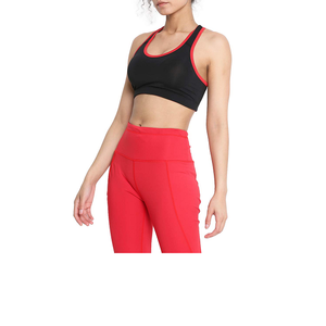 Sujetador deportivo de yoga transpirable de talla grande para mujer, sin aros, de alta elasticidad, para fitness y entrenamiento, con efecto push-up, al por mayor - Product Image 4