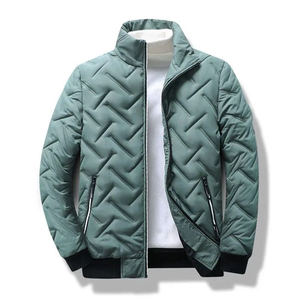 Veste matelassée pour homme en gros, veste d'hiver pour homme, doudoune streetwear pour vêtements de marque privée - Product Image 1