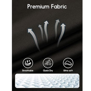 T-shirt de sport unisexe à manches longues en Spandex/Polyester respirant, imprimé, grande taille, pour la gym et le fitness, vente en gros OEM - Product Image 5