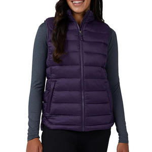 Gilet matelassé sans manches pour homme, col montant, respirant, chaud, idéal pour le sport et les activités de plein air en hiver – Vente en gros - Product Image 1