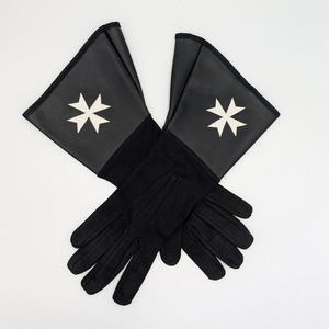 Guantes de Algodón Blanco Orgánico de la Mejor Calidad, Guantes Masónicos de Algodón Blanco Liso Personalizados - Product Image 6