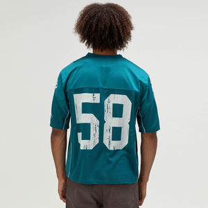 Camisetas de Fútbol de Malla Sólida con Cuello en V de Secado Rápido, Transpirables y Ecológicas para Hombre, Más Vendidas - Product Image 6