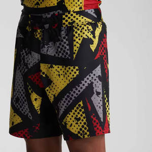 Pantalones Cortos de MMA Modernos, Ligeros, de Secado Rápido y Duraderos para Hombre, Cintura Elástica, Poliéster/Algodón, para Boxeo, MMA y Actividades de Fitness - Product Image 3