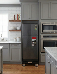 Support de base réglable noir pour réfrigérateur avec support anti-vibration - Product Image 4