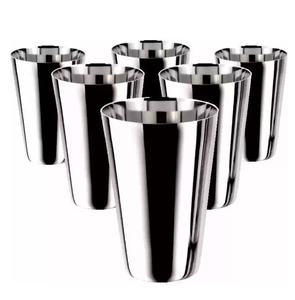 Nouveau style, verres à vin courts en acier inoxydable de luxe, design créatif, verres à whisky, design Mordent, à prix abordable - Product Image 3