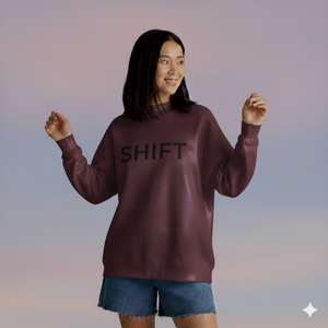 Service OEM/ODM – Sweat-shirt personnalisé avec logo brodé, col montant, coupe oversize, en polyester/coton épais, idéal pour l'automne - Product Image 1