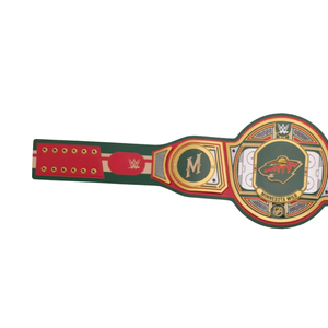 Cinturón de Campeonato de los Minnesota Wild, Cinturón de Lucha Libre de Alta Calidad, Artículo Coleccionable para Fanáticos de la NHL, Cinturones Deportivos Personalizados - Product Image 4