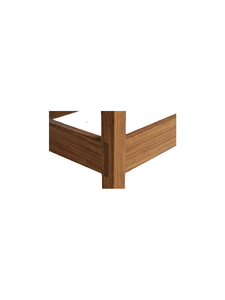 Banco de Patio de Madera Maciza Moderno, Diseño Rústico, Muebles Duraderos para Exteriores, 2 Plazas, para Jardín o Terraza - Product Image 4