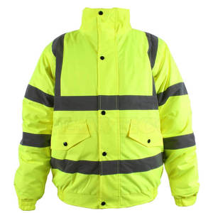 2026 Wholesale Hot Sale High Visibility Reflective Safety <b>Jacket</b> for Construction ANSI Certified Unisex OEM Service - Product Image 1
