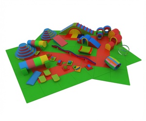 Centro de Juegos Suaves Ultimate Rainbow, Parque Infantil Modular de Espuma Completo con Múltiples Zonas de Juego para Guarderías y Hogares - Product Image 1