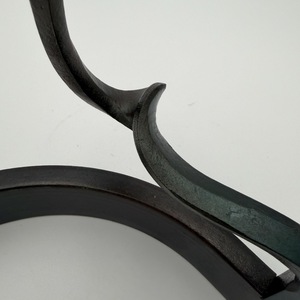 Porte-bougies classiques en fer forgé faits à la main, forme personnalisée, décoration pour la maison et les mariages, centres de table pour salle à manger - Product Image 4