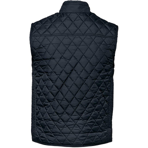 Low MOQ <b>Men</b> Custom Hooded Puffer <b>Vest</b> Side Zipper Pockets <b>Thermal</b> Bodywarmer - Product Image 3