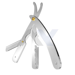 Navaja de Afeitar Profesional de Alta Calidad para Hombre, Navaja de Afeitar de Borde Recto, Duradera, con Logotipo Personalizado, Venta al por Mayor - Product Image 5