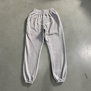 Ensemble survêtement pour homme en molleton de coton épais de haute qualité, avec sweat à capuche imprimé et pantalon évasé, style streetwear décontracté - Product Image 4