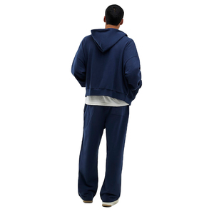 New 2026 High Quality Custom Men's Tracksuits Zip up Hoodie and Sweatpants Set Jogging Sweat Suits for Men - Product Image 5