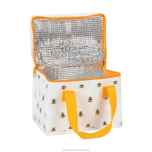 Livraison de nourriture sac isotherme 15L jetable en gros sacs à lunch décontractés isothermes sac d'épicerie isotherme à poignée souple - Product Image 6